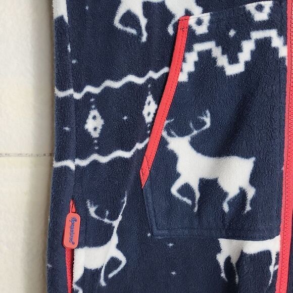 MEN'S BLUE REINDEER JUMPSUIT. Size L - Picture 5 of 13